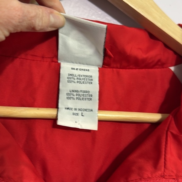 NHL Detroit Red Wings Windbreaker Full Zip Jacket Men’s Size Large - Picture 4 of 10